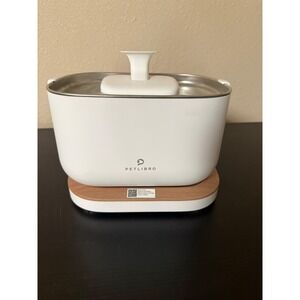 PETLIBRO Dockstream App Monitoring Automatic Pet Water Fountain 2.5L White